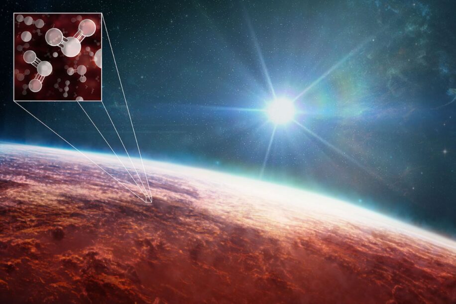 molecule inedite atmosphere exoplanete webb
