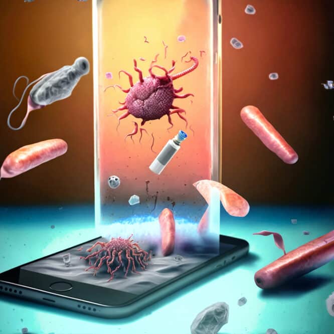musique vecteur liberation mortelle agents pathogenes