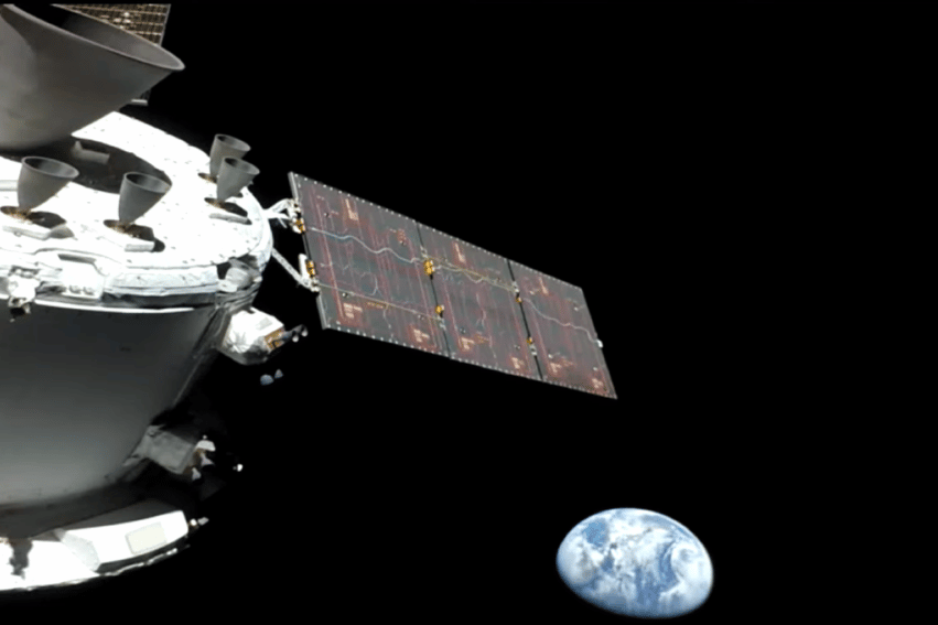premieres images terre depuis orion artemis 1 couv