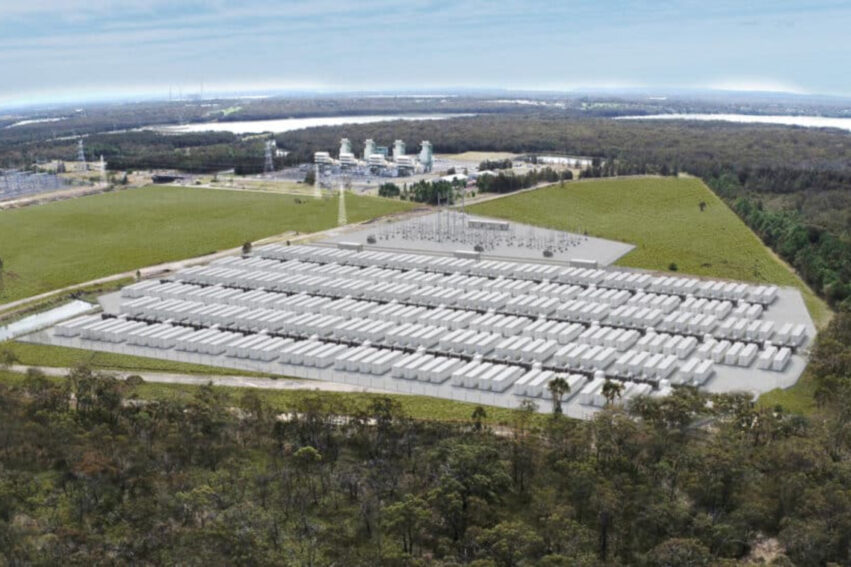 projet super batterie australie