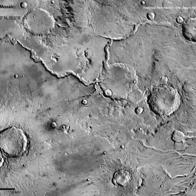 astéroide géant déclenche tsunami mars