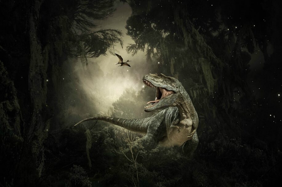 t-rex cerveau intelligent