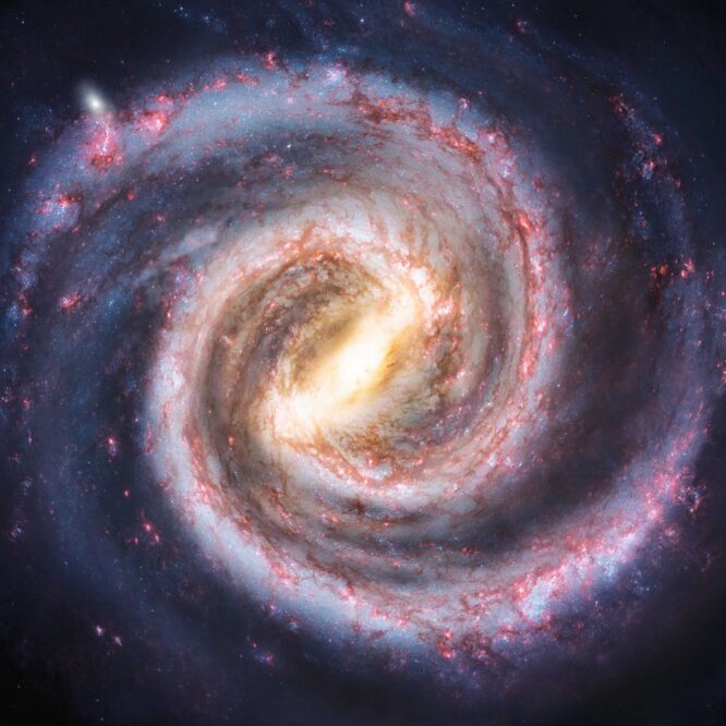 voie lactee plus grande environnement galaxie unique univers couv