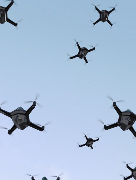 armée amérciaine milliers drones coordonnés