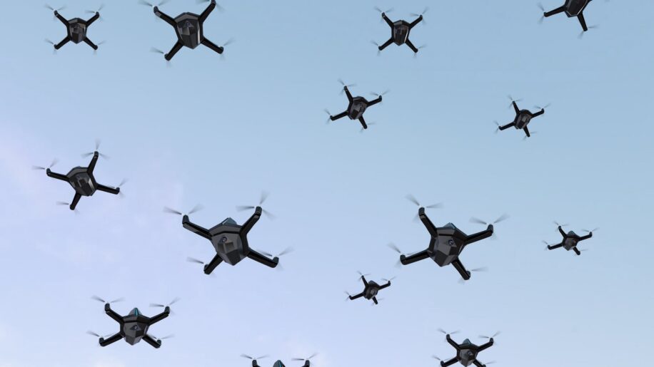 armée amérciaine milliers drones coordonnés