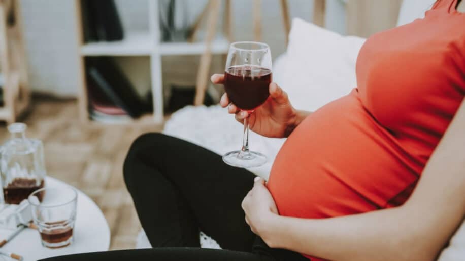 consommation alcool grossesse visage enfant