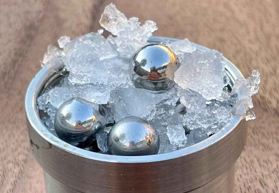 nouveau type glace amorphe