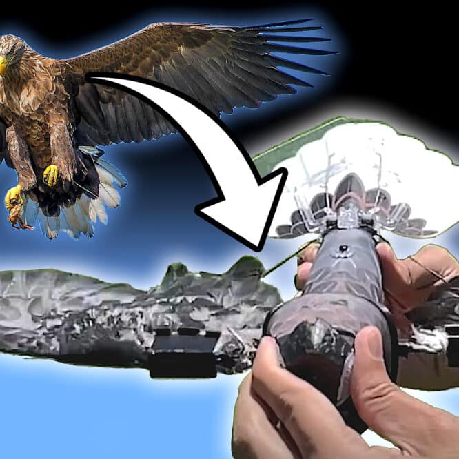 scientifiques utilisent corps oiseaux morts drones