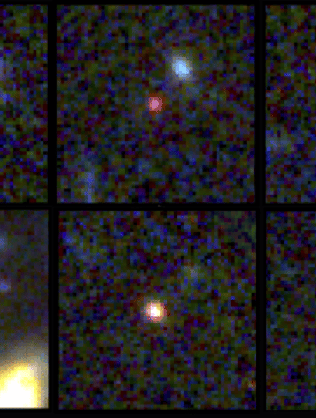 six galaxies massives primitives webb theorie formation univers couv