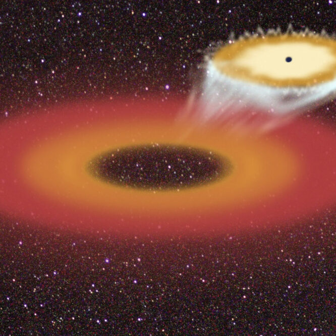 trou noir supermassif éjecté galaxie hôte