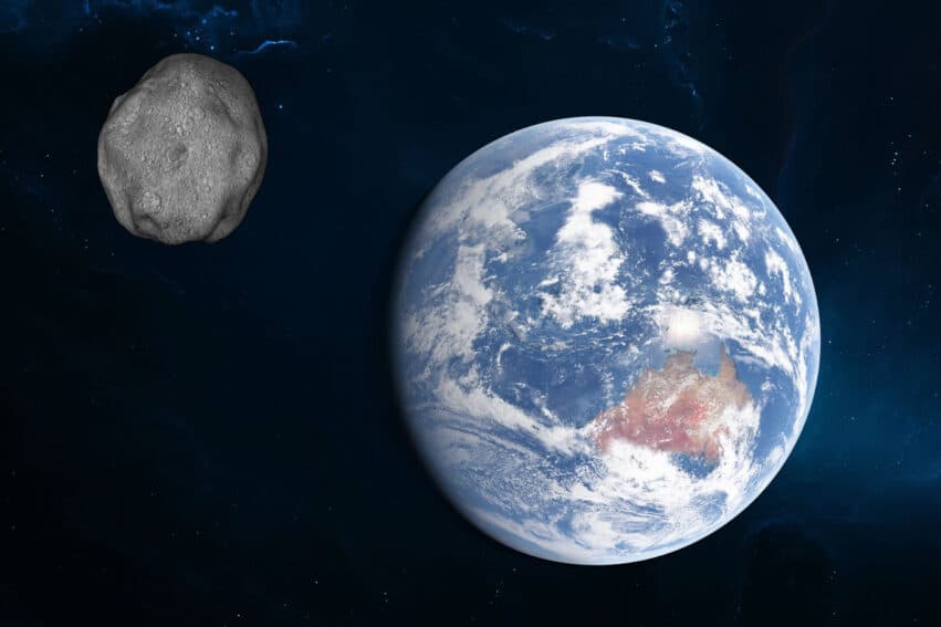 astéroïde 2023 EY passage proche Terre