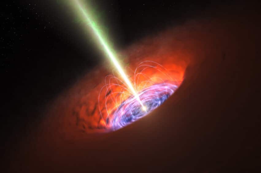 decouverte trou noir supermassif univers primitif