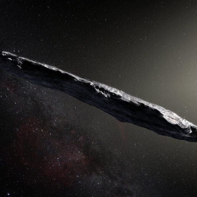 etrange comete oumuamua explique vitesse