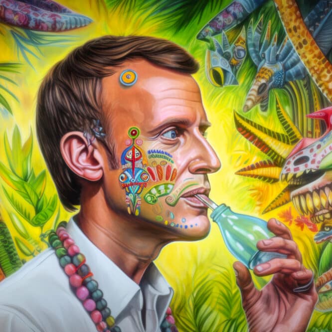influence drogues alcool creativite macron