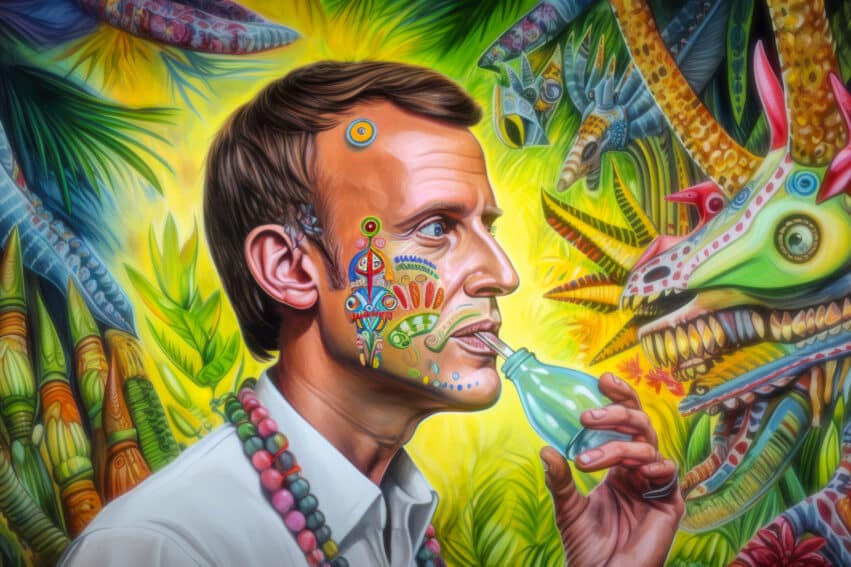 influence drogues alcool creativite macron