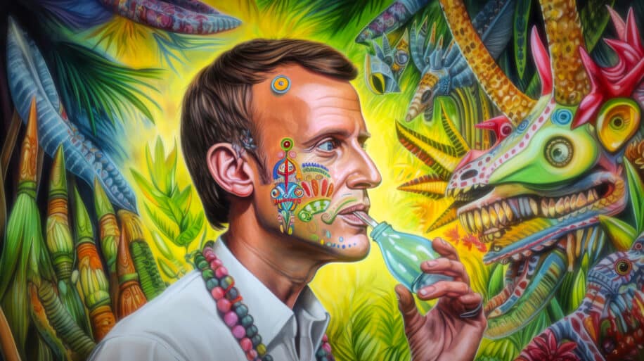 influence drogues alcool creativite macron
