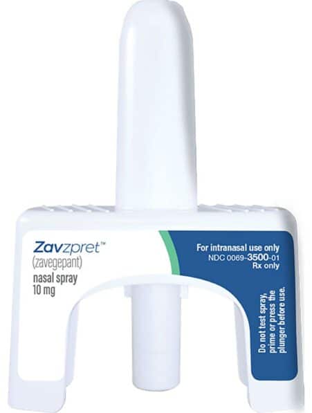 spray nasal anti migraine pfizer inedit couv