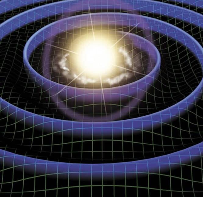 gravité transformation lumière univers primitif