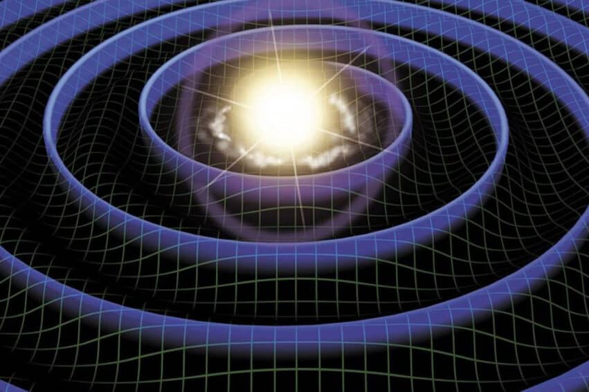gravité transformation lumière univers primitif
