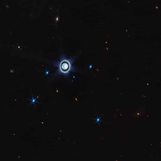 james webb uranus details