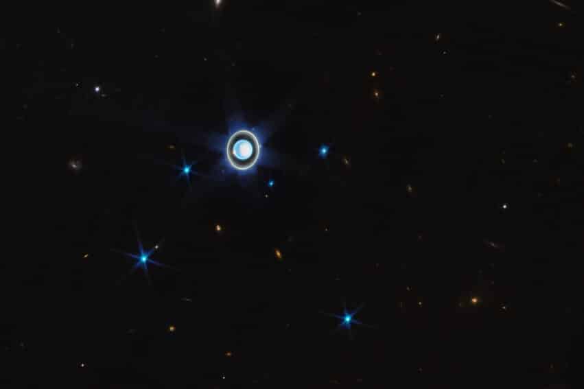 james webb uranus details