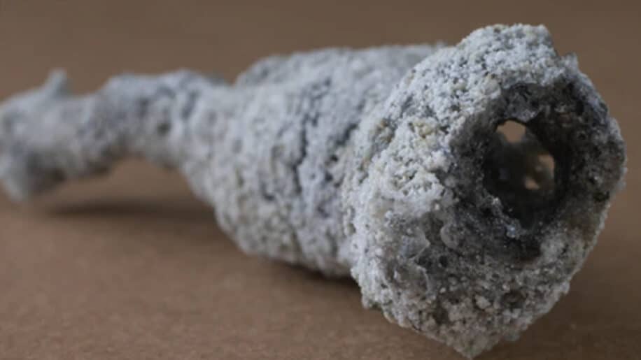 nouveau mineral fulgurite