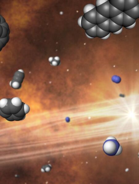 nuage persee molecules prebiotiques apparition vie