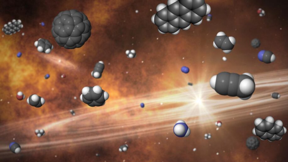 nuage persee molecules prebiotiques apparition vie