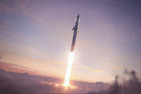 starship lancement essai fusee la plus puissante couv