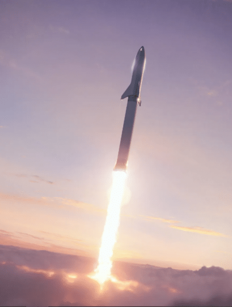 starship lancement essai fusee la plus puissante couv