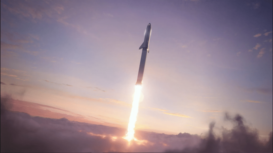 starship lancement essai fusee la plus puissante couv