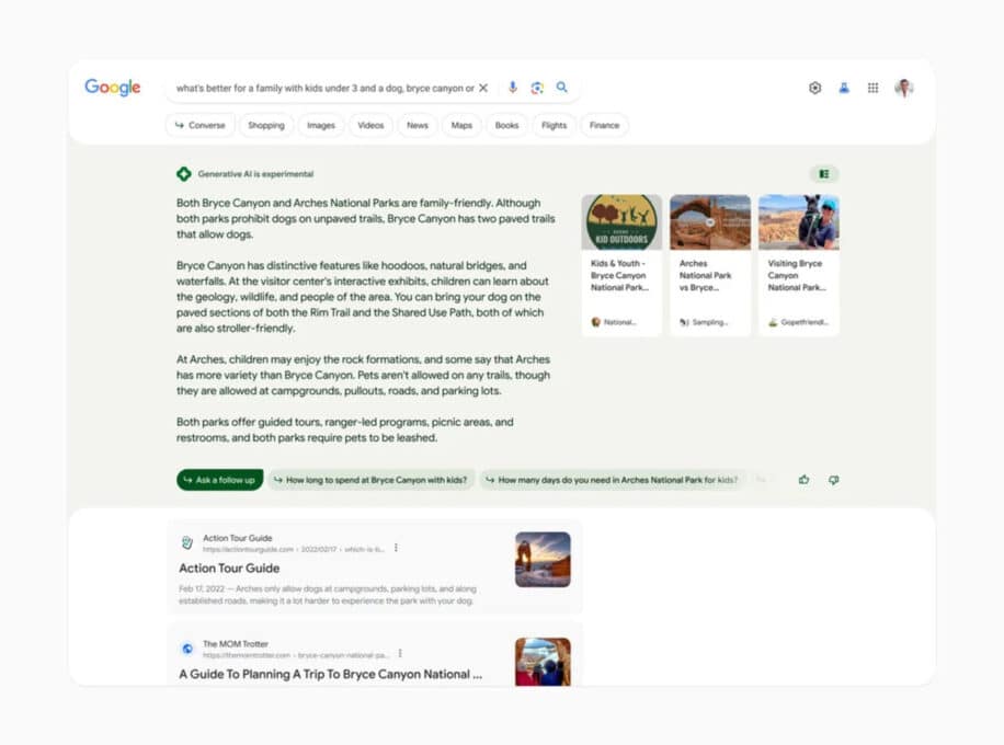IA google search menace journalisme