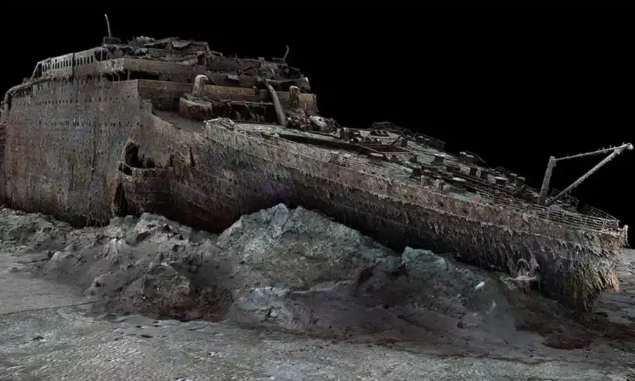 numerisation 3d ultradetaillee epave titanic 2022
