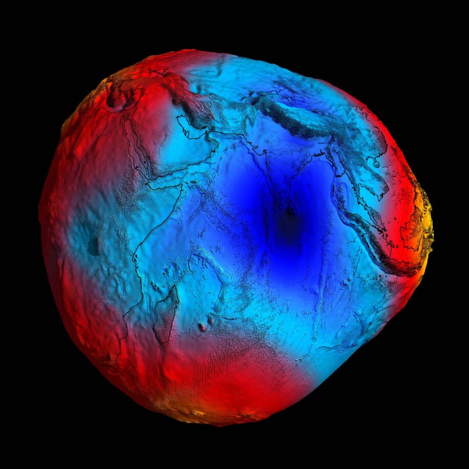 anomalie geoide ocean indien tectonique manteau panache couv