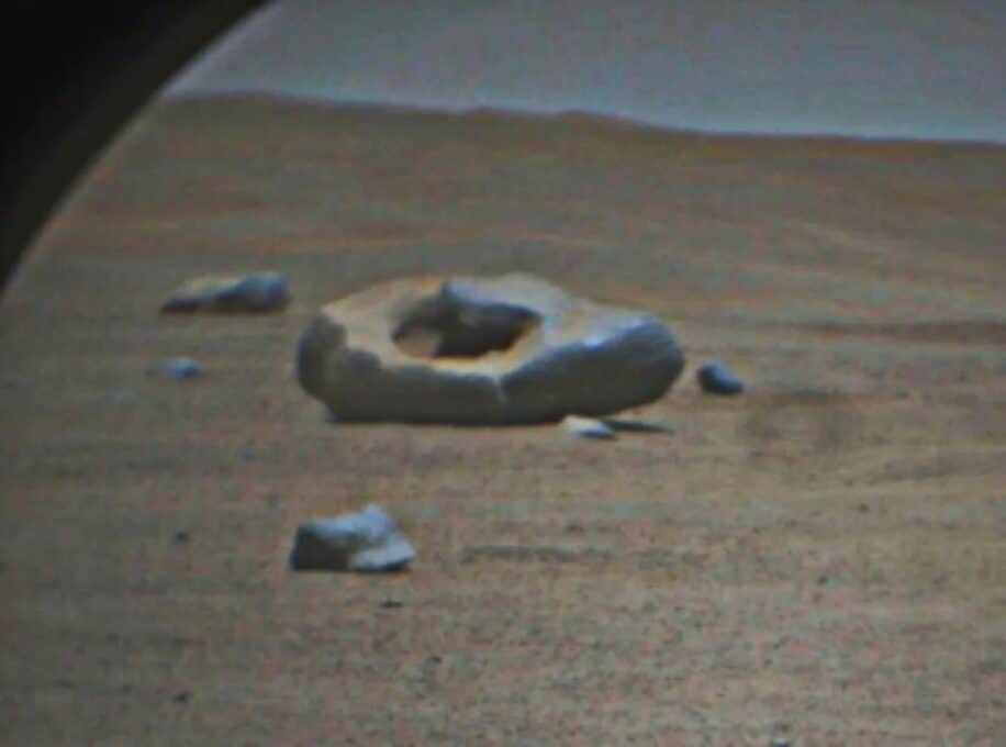 donut mars meteorite geologie perseverance couv