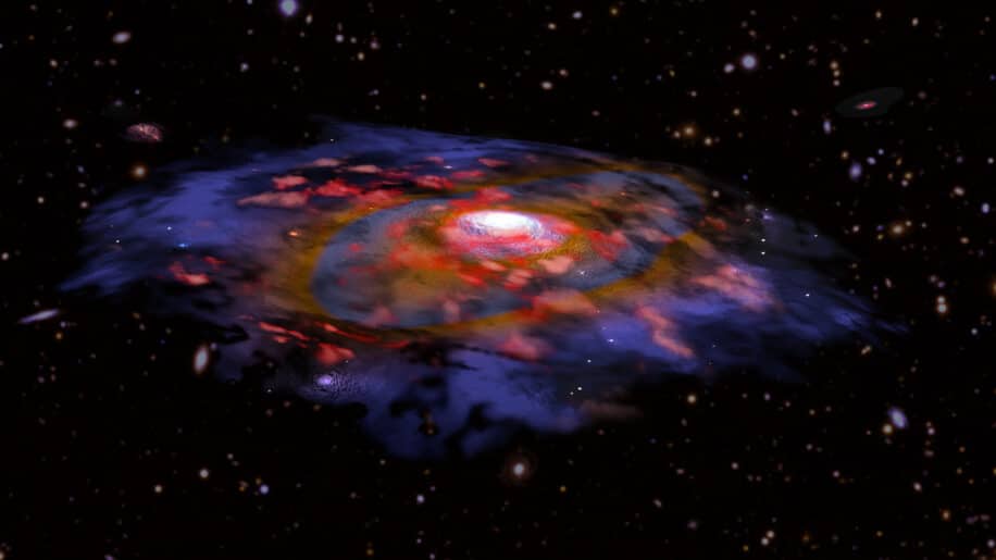 galaxie mature evolution formation univers primitif couv