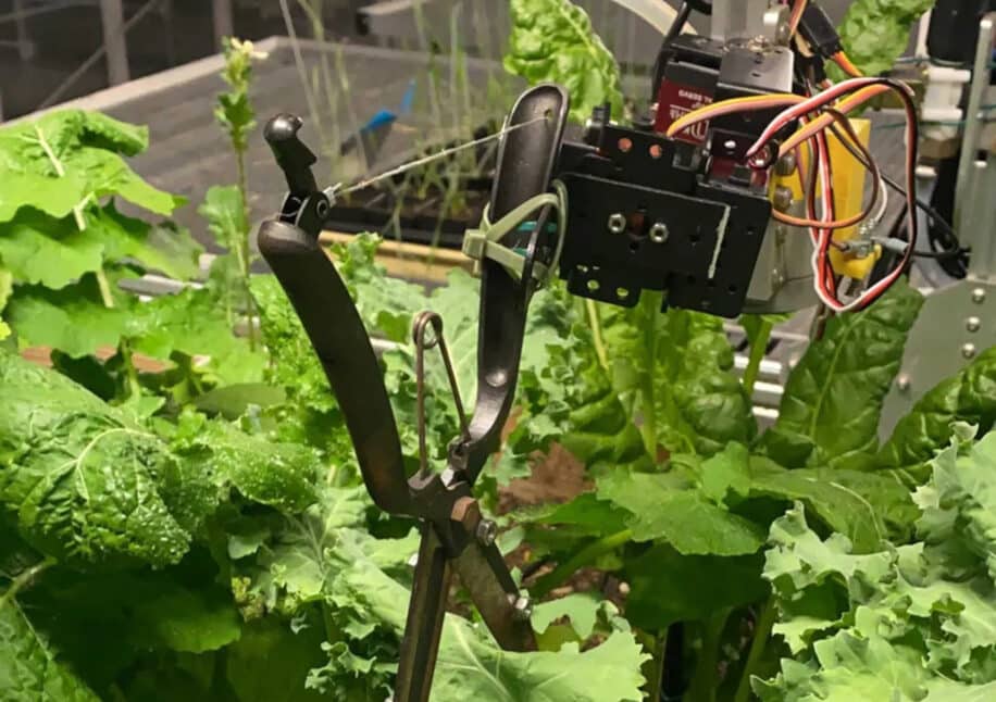 robot jardinier IA alphagarden