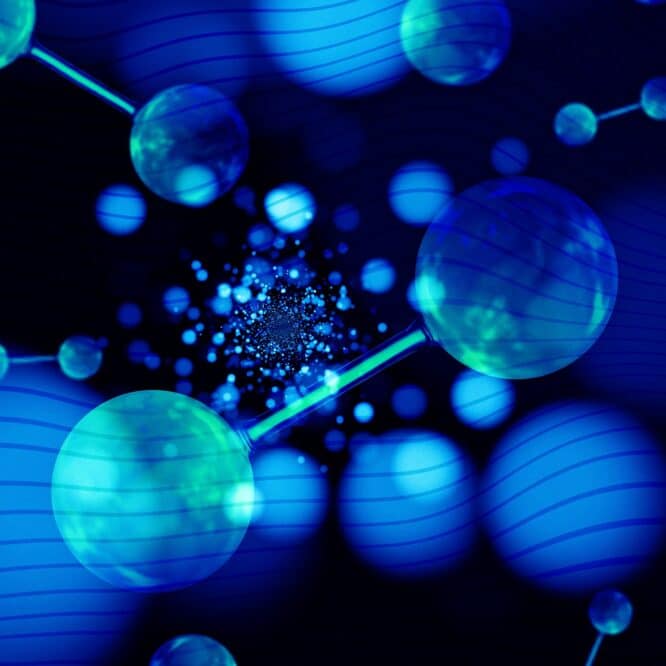 simulation quantique molecule synthetique