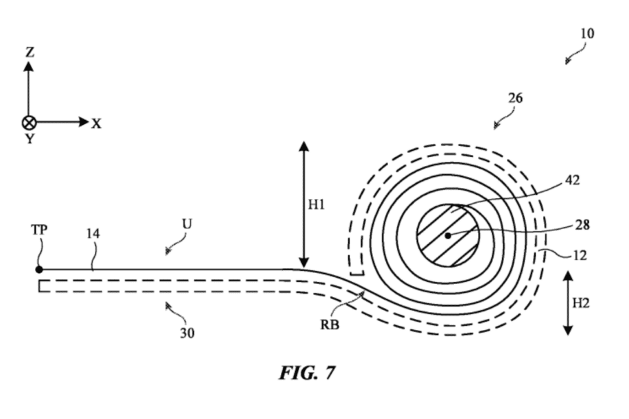 apple depose brevet smartphone enroulable couv
