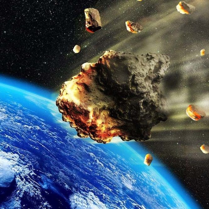asteroide frole danger terre detection 2 jours apres couv