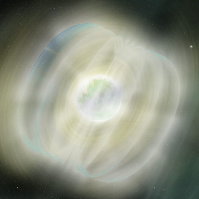 magnetar collision etoile morte asteroide couv
