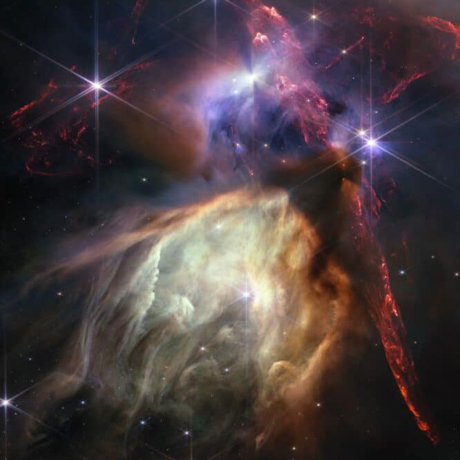 nuage formation etoile rho ophiuchi webb un an couv