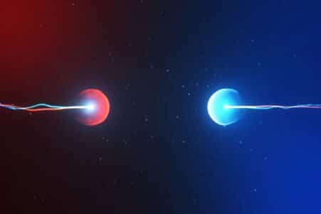rondeur electron asymetrie matiere antimatiere couv