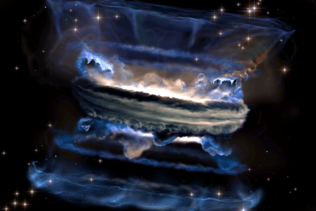 temps ecoule 5 fois moins vite univers