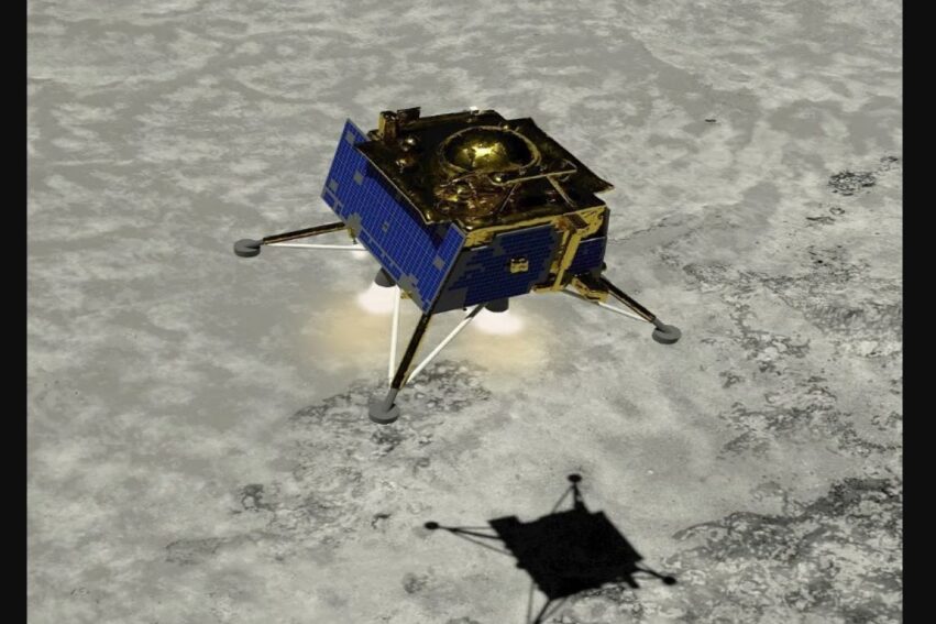 atterrissage chandrayaan 3 inde pole sud lunaire couv