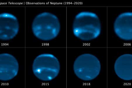 dispration nuages surafce neptune activite solaire couv