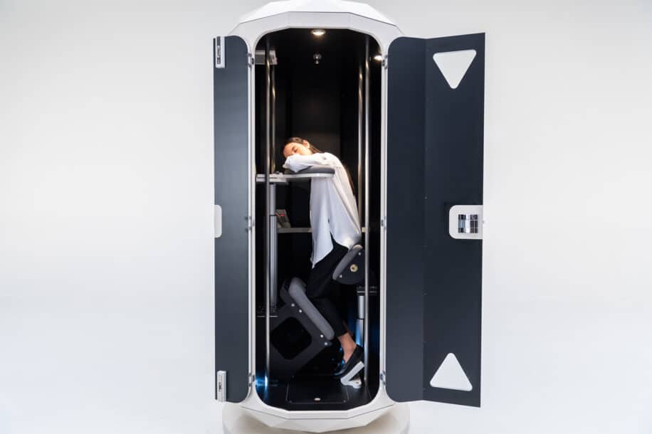 japon cabine sieste verticale