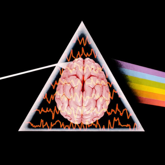 ondes cerebrales recreer chanson ia pink floyd couv