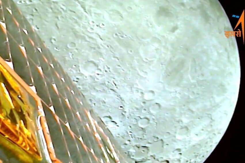 photo inedite lune pole sud chandrayaan 3