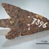 pointe fleche age bronze meteorite